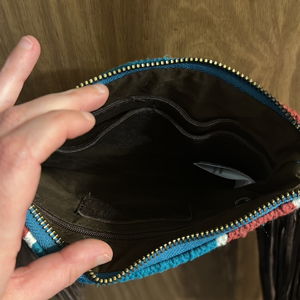 Idyllwind Multicolor Fringe Crossbody Bag - Picture 3 of 3